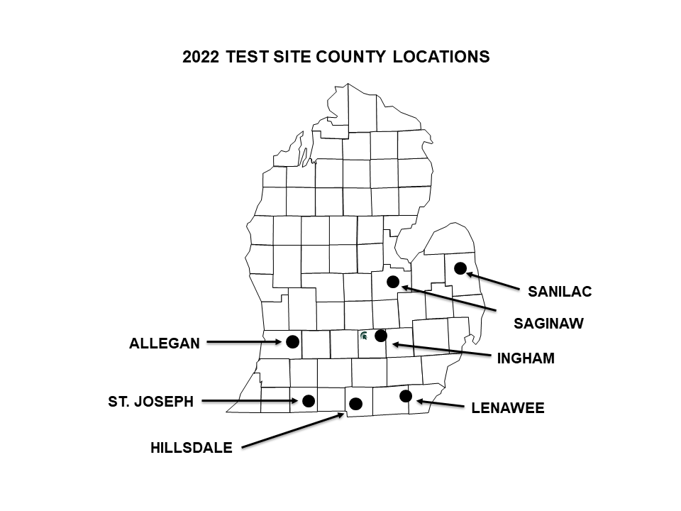 Soybean Trials Locations Variety Trials